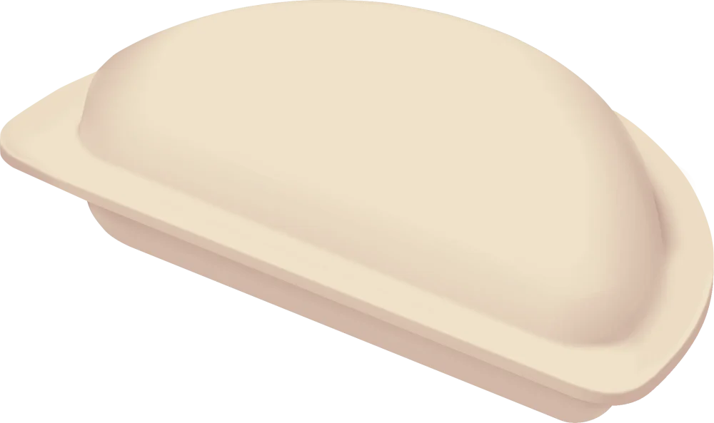 Вареник классической формы