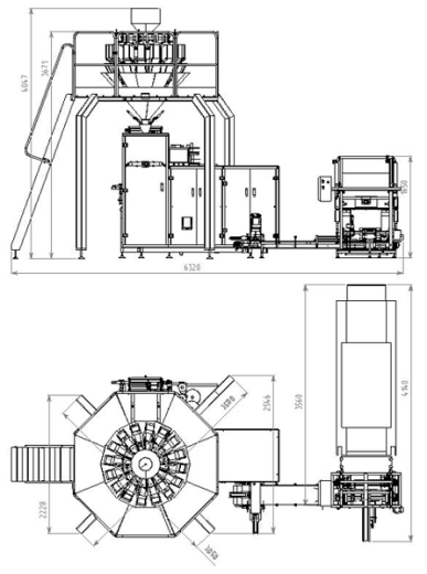 Комплексная линия по фасовке круп в пакет-брикет