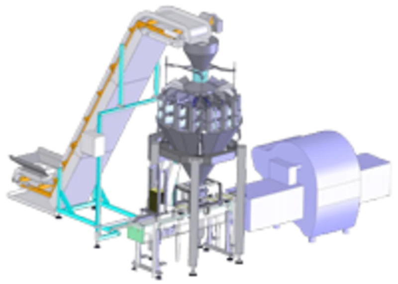 Комплексная линия по фасовке охлажденных куриных полуфабрикатов в подложку