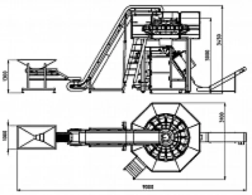 Фасовочная линия для деликатной фасовки хрупких изделий