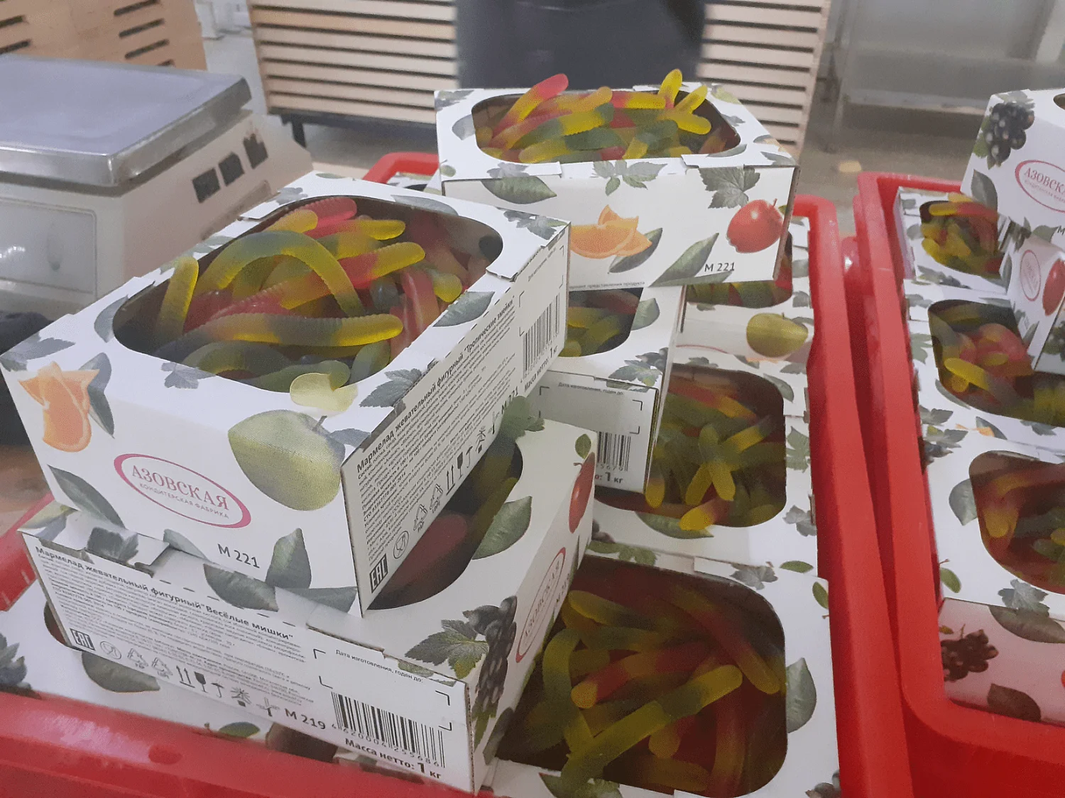 Фасовка мармелада